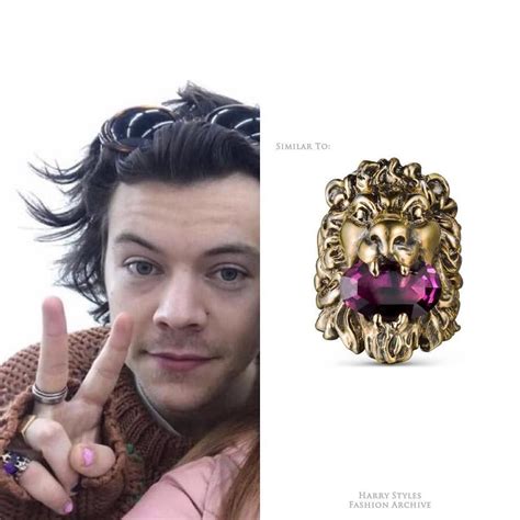 harry styles ring gucci